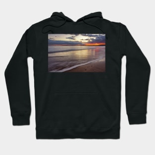 Mumbles across Swansea Bay at sunset Hoodie